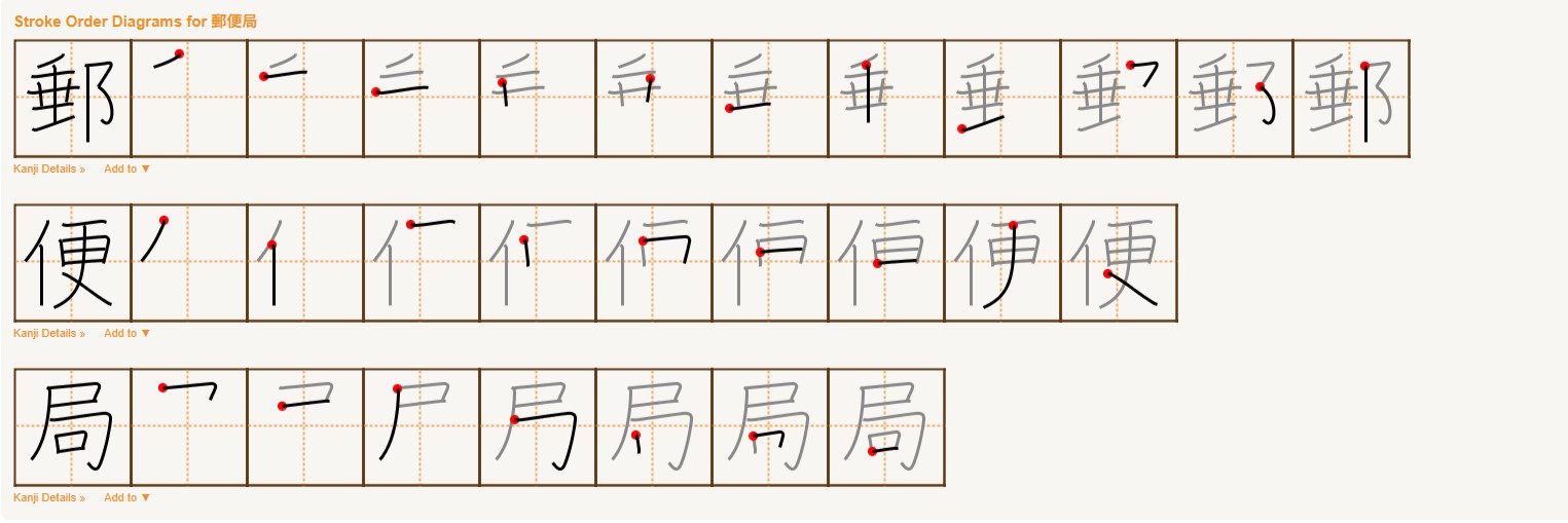 <p>posta (郵便局)</p>