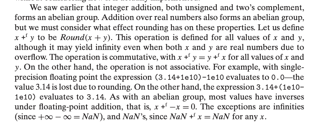 <p>It may eliminate certain values do to the non-associative properties of <code>Round(x [operation] y) </code></p>