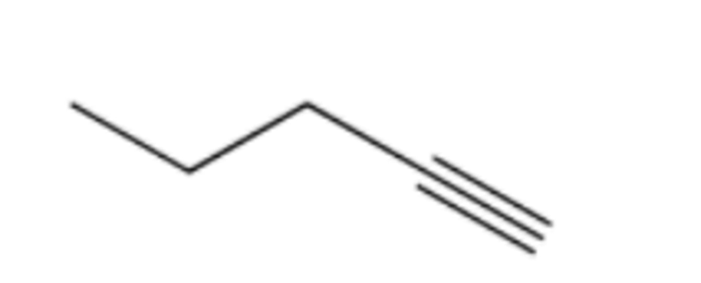 <p>1-pentyne</p>
