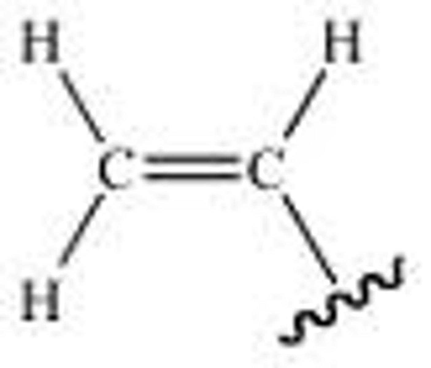 <p>vinyl or ethenyl is the functional group −CH=CH2, namely the ethylene (IUPAC ethene) molecule (H2C=CH2) minus one hydrogen atom. The name is also used for any compound containing that group, namely R−CH=CH2 where R is any other group of atoms.</p>