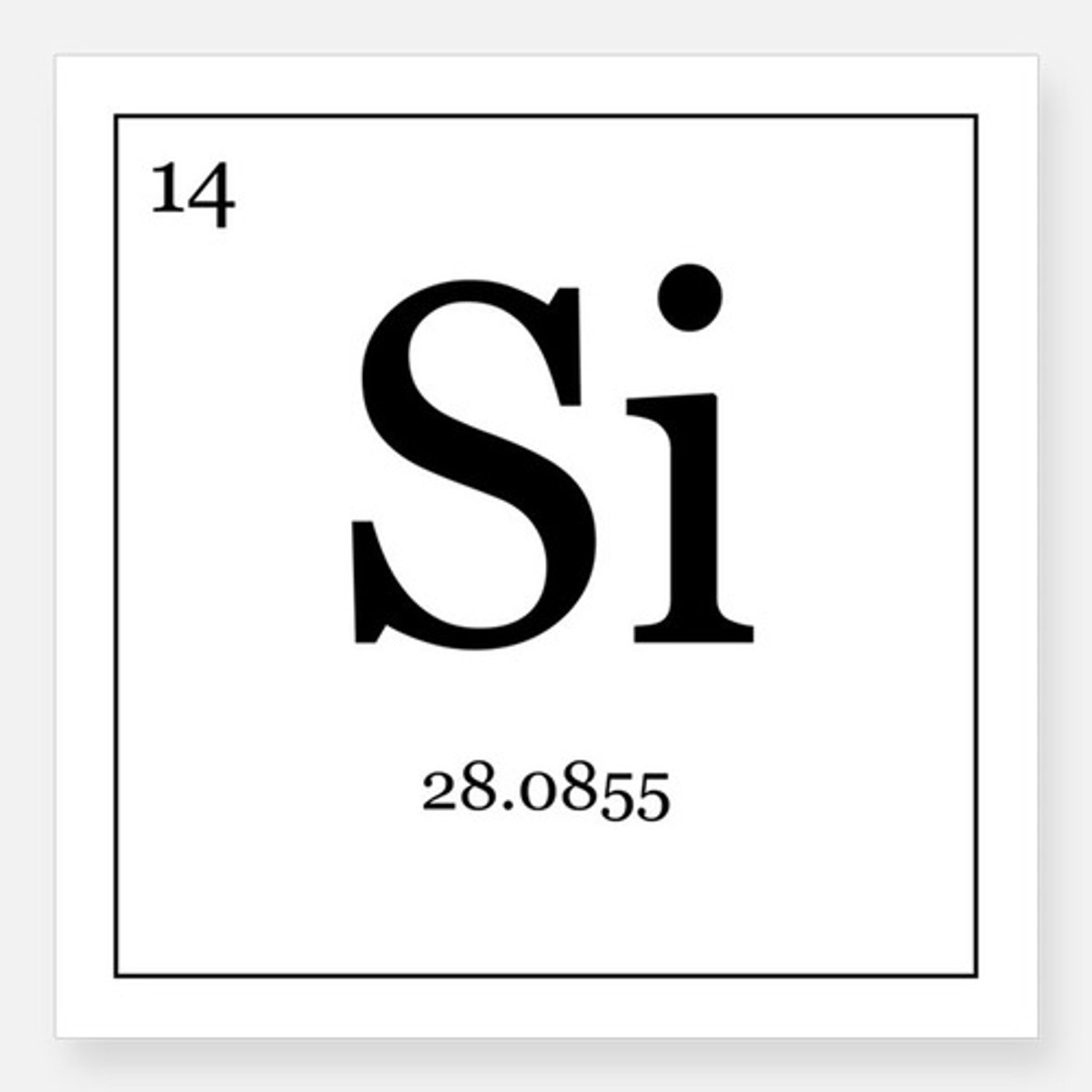 <p>Find the subatomic particles of Silicon (Si)</p>