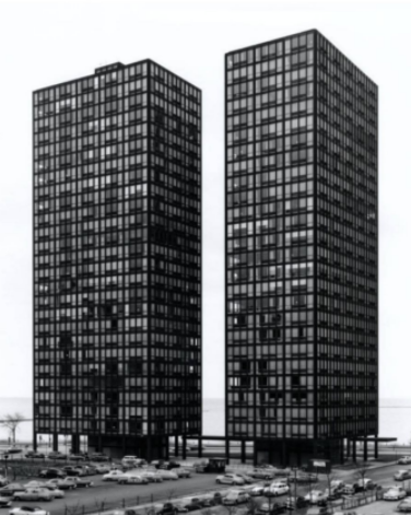 <p>Architect of Lake Shore Drive Apartments</p>