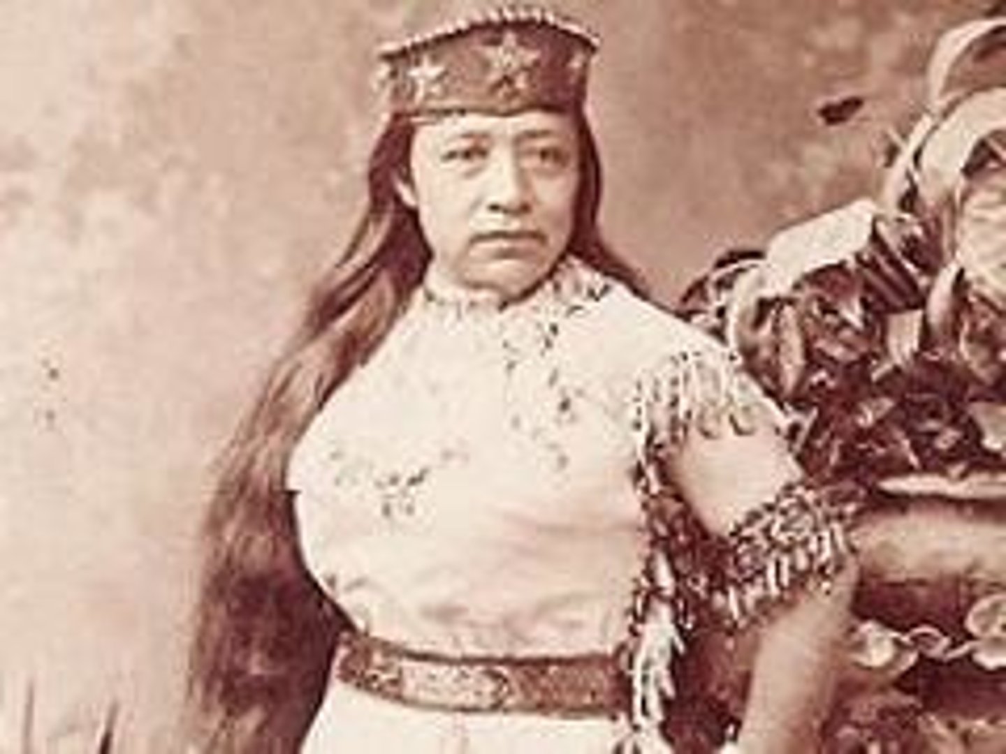 <p>This Paiute Indian gave lectures on the problems of the reservations in the 1870's</p>