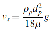 <p>Settling of particles under the action of gravity. Occurs in the lower bronchial airways and alveolar region</p><p>Particles 0.5-5 um: May avoid impaction in the upper airways, deposit by sedimentation and impaction in the lower tracheobronchial and alveolar regions</p><p>Particles (3 – 5 μm): Deposition mainly in the trachea-bronchial region</p><p>Particles (< 3 μm): Deposition mainly in the alveolar region</p><p>Rate of sedimentation increases with an increase in particle size and a decrease in air flow rate</p>
