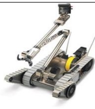 <ul><li><p>weight: 68lbs</p></li><li><p>payload capacity: 46lbs</p></li><li><p>arm lift: 10lbs at full extension, 30lbs total lift</p></li><li><p>cameras: 4 total: 2 color, 1 drive, 1 surveillance </p></li></ul>
