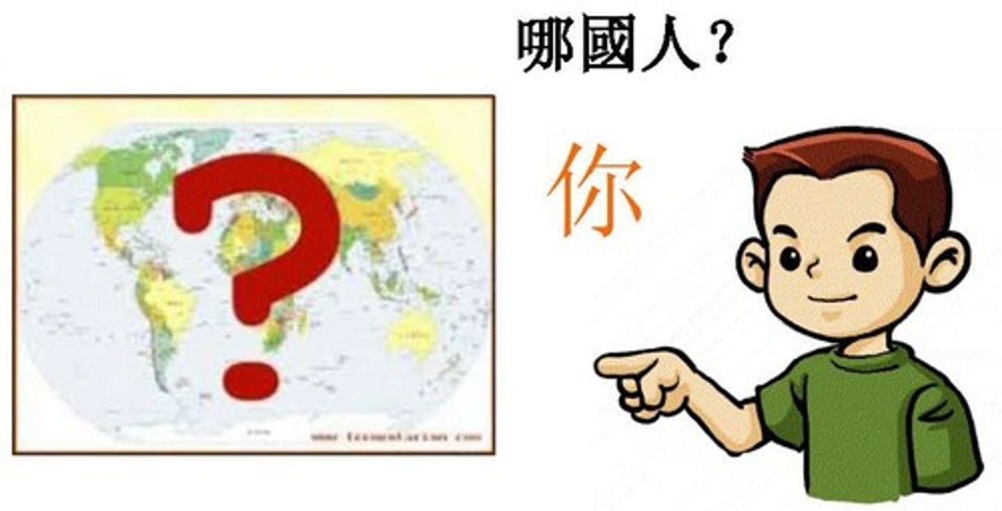 <p>nǎguó (which country?)</p>