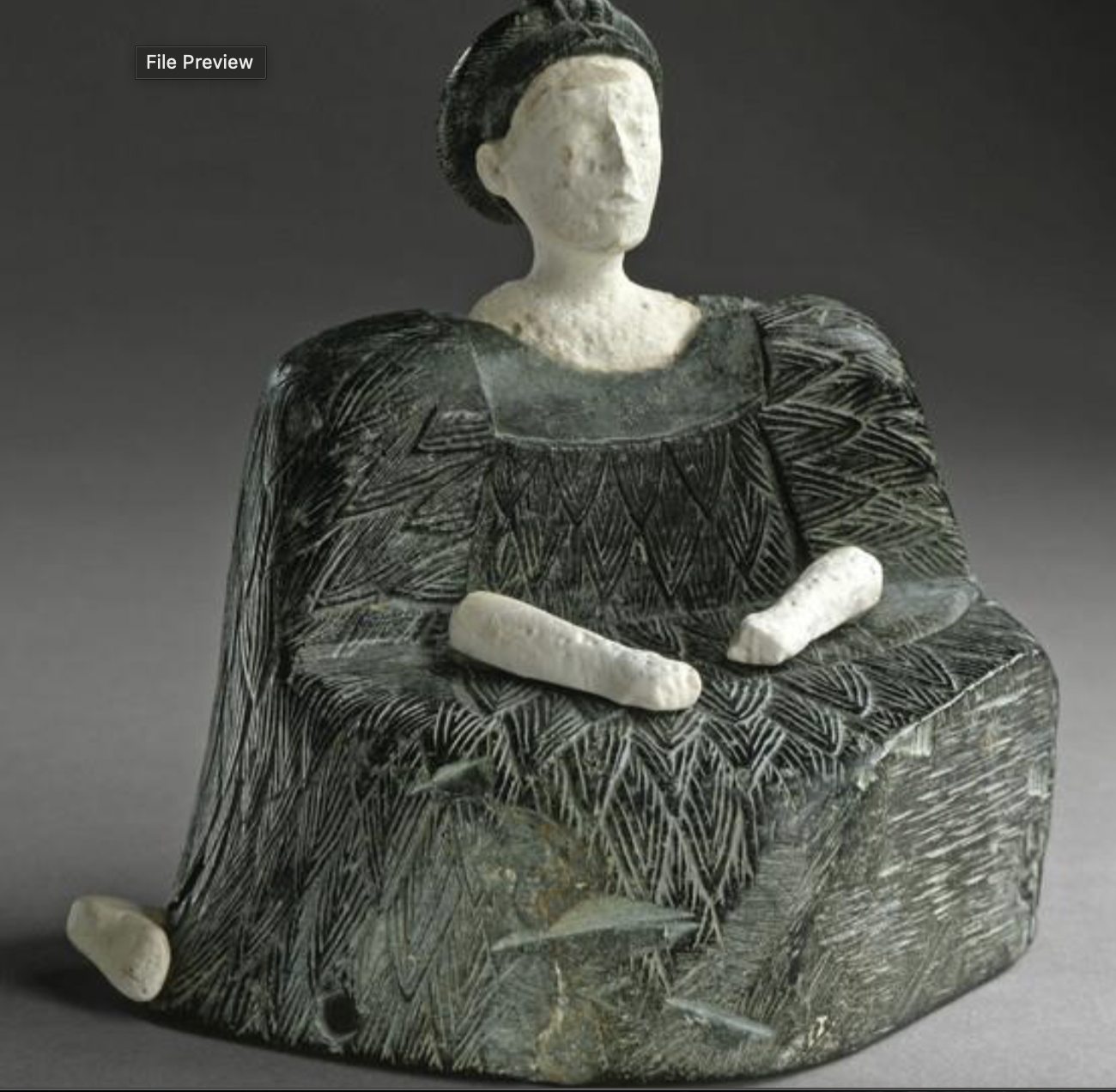 <p>Composite Seated Female Figures</p>
