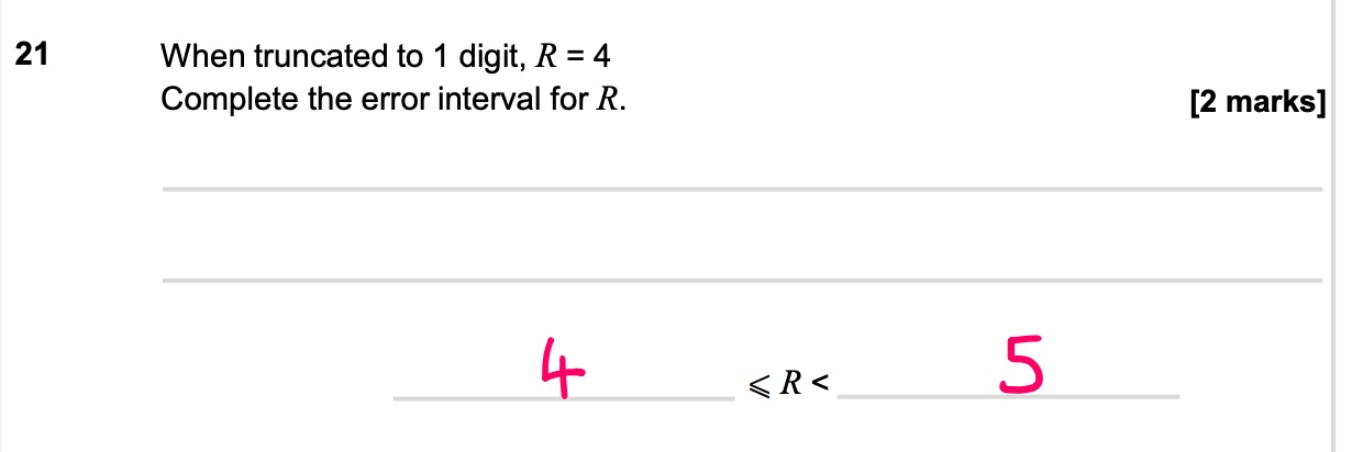 <p>Truncated question</p>