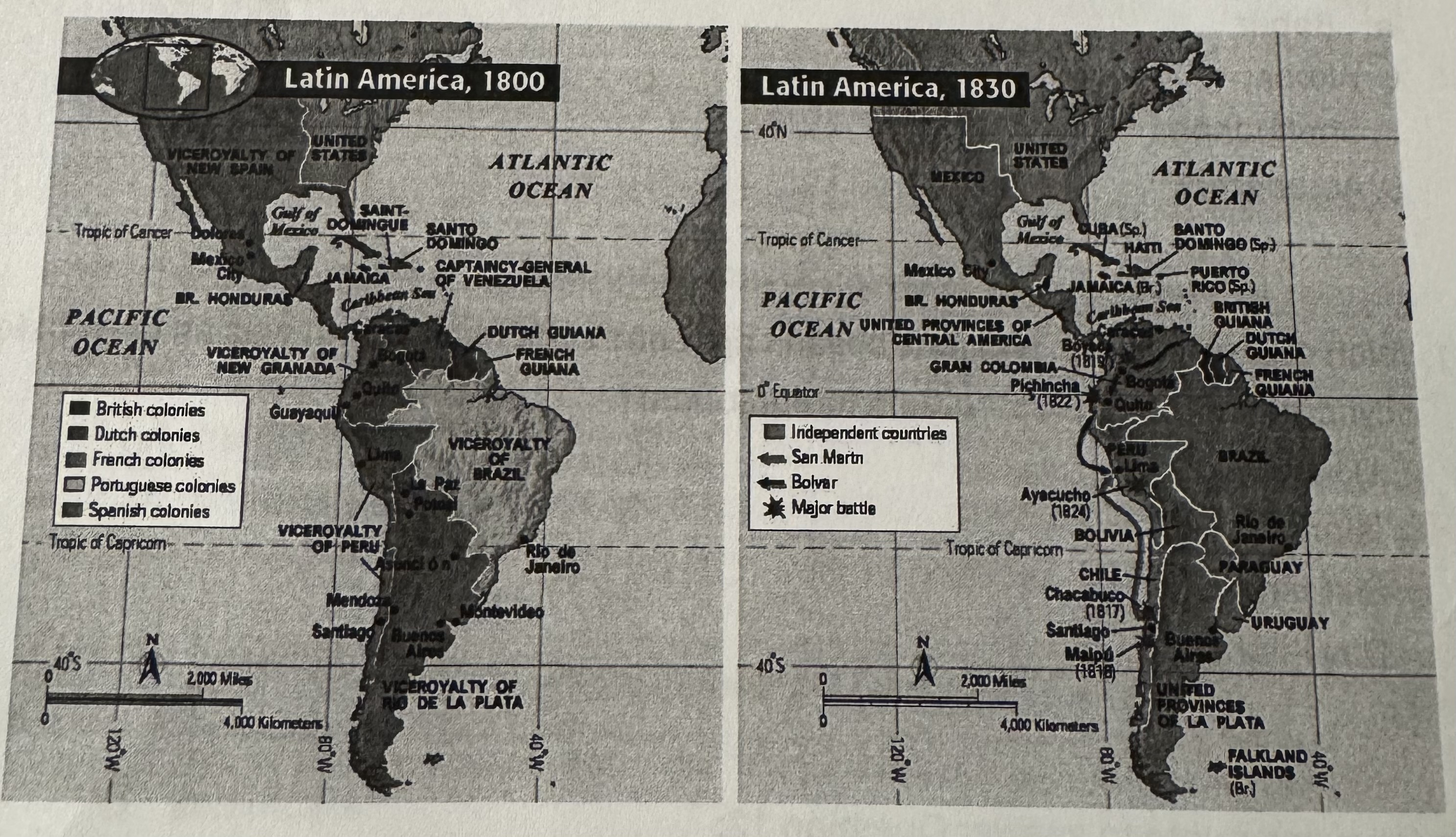 <p>Which revolutionary leader liberated New Granada?</p>