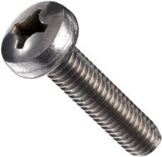 <p>A screw with a phillips head and a blunt tip</p>