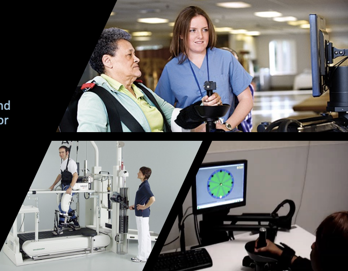 <ul><li><p>Treat neurological disorders such as stroke and cerebral palsy</p><ul><li><p>Function to automate and deliver autonomous or semi-autonomous therapy for the arm (or leg or joint) </p></li><li><p>Function to assess the level of disability and impairment remaining in a limb, arm, or leg</p></li><li><p>Outcome &gt;&gt;&gt; reducing motor impairment, increasing function, and driving brain re-organization </p></li></ul></li><li><p>Typically function in clinics or supervised settings</p></li></ul><p></p>