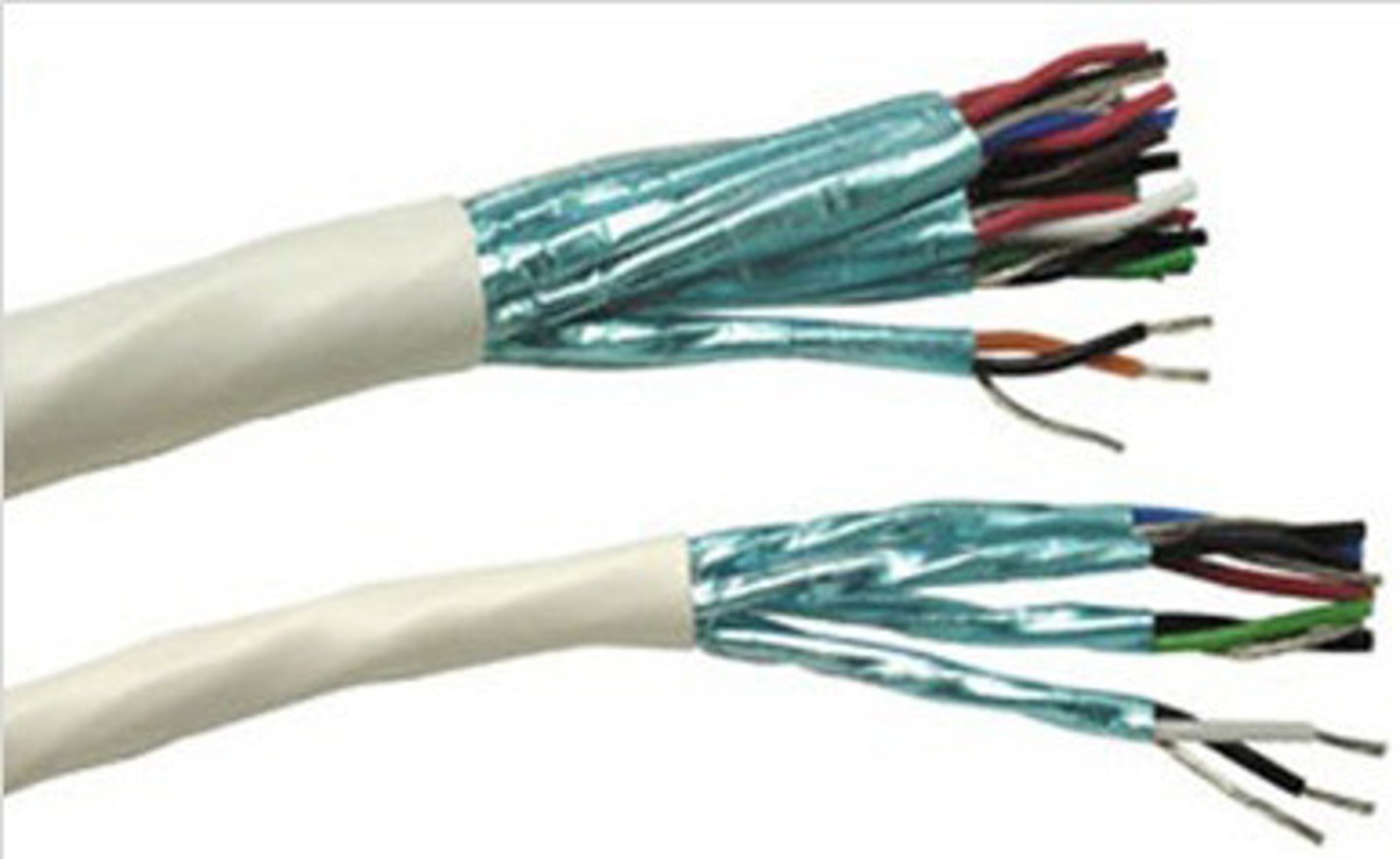 <p>Cabling approved for plenum areas because it has a special fire-resistant outer sheath that will not burn as quickly as PVC. (14)</p>
