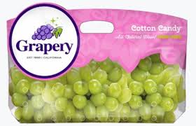 <p>Grapes, Cotton Candy</p>