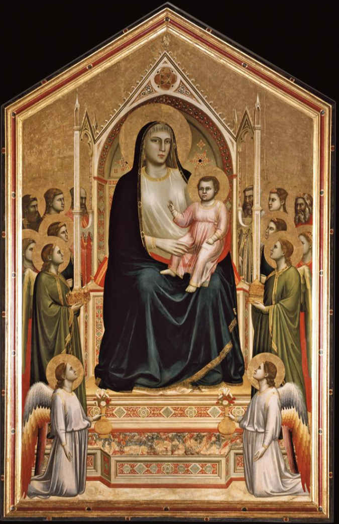 <p><strong>Virgin and Child Enthroned</strong></p>