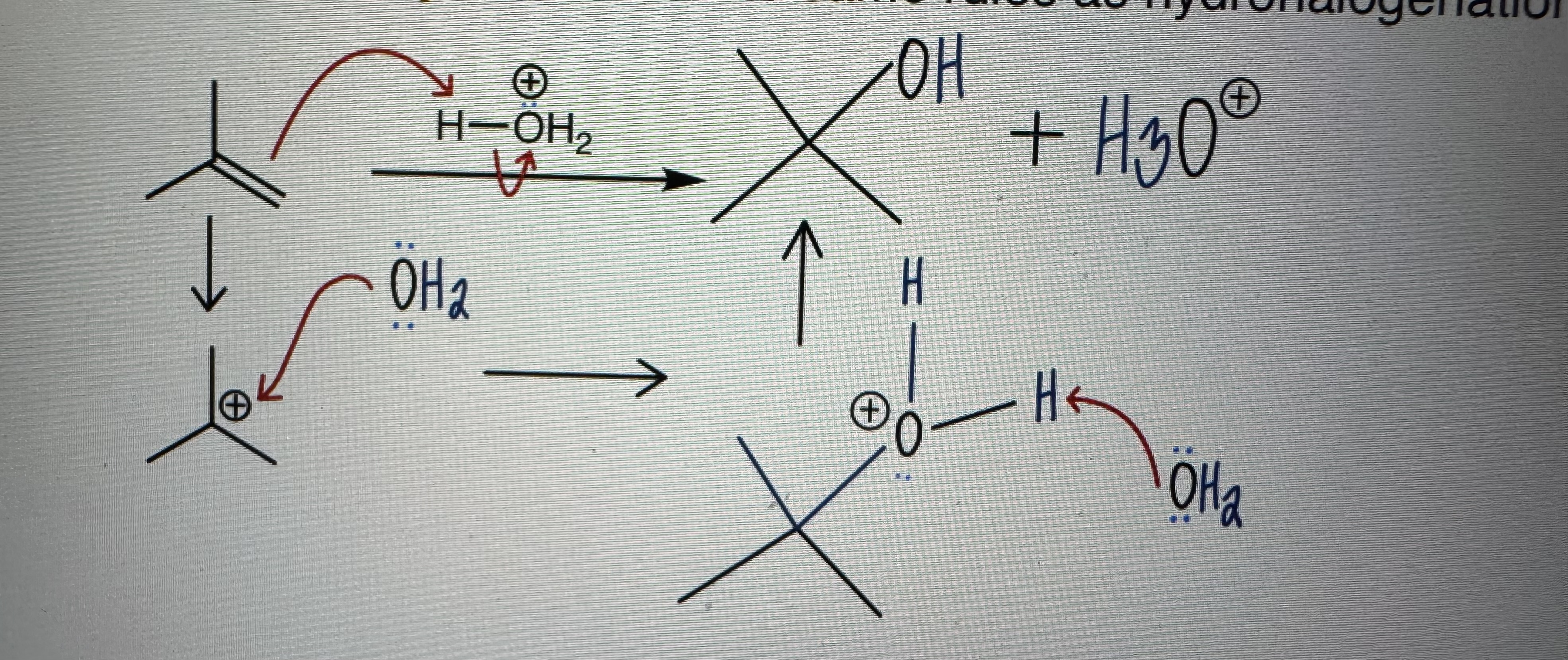<p>Acid-Catalyzed Hydration</p>