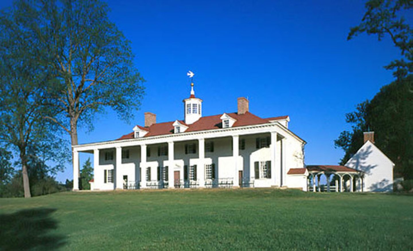 <p>This was the first property to be saved by an organization founded solely to preserve a building; the Ladies Mount Vernon Association acquired it in the 1850s, George Washingtons house</p>