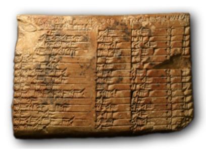 <p>What is this?<br>a) Plimpton Tablet 322</p><p>b) The Epic of Gilgamesh</p><p>c) A Fragment of Plato’s Republic</p><p>d) A Tablet from Euclid’s Elements</p>