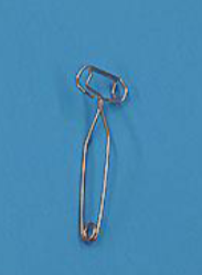 <p>Holds a single test tube, especially when hot</p>