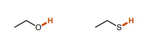 <p>How do the pka values of these molecules differ?</p>