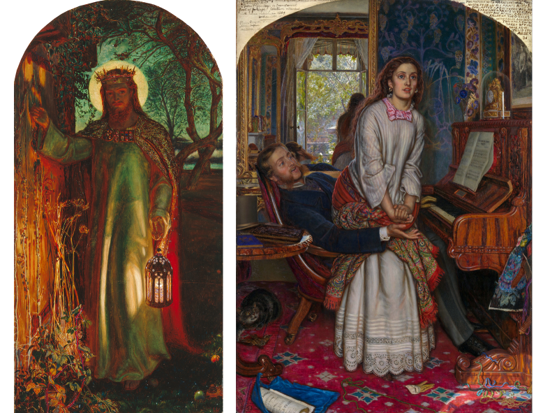 <ul><li><p><span>Another founder of the Pre-Raphaelite Brotherhood</span></p></li><li><p><span>His paintings were notable for their great attention to detail, vivid color, and elaborate symbolism</span></p></li><li><p><span><strong>The Light of the World</strong></span></p></li><li><p><span><strong>The Awakening Conscience</strong></span></p></li></ul><p></p>