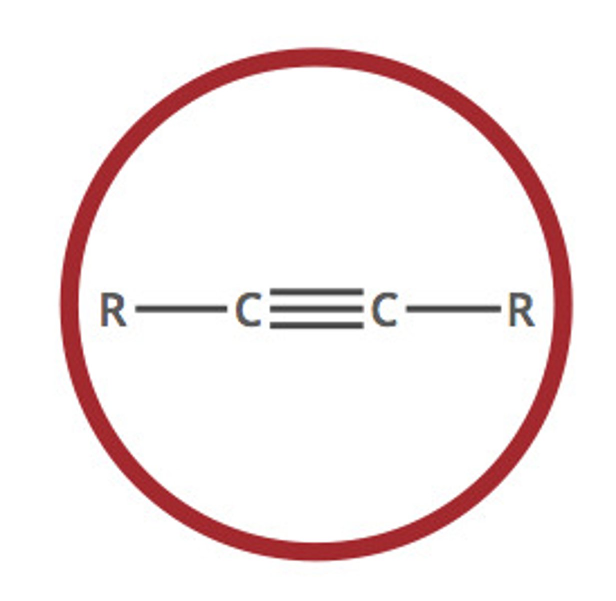 <p>An hydrocarbon characterized by at least one carbon-carbon triple bond.</p>