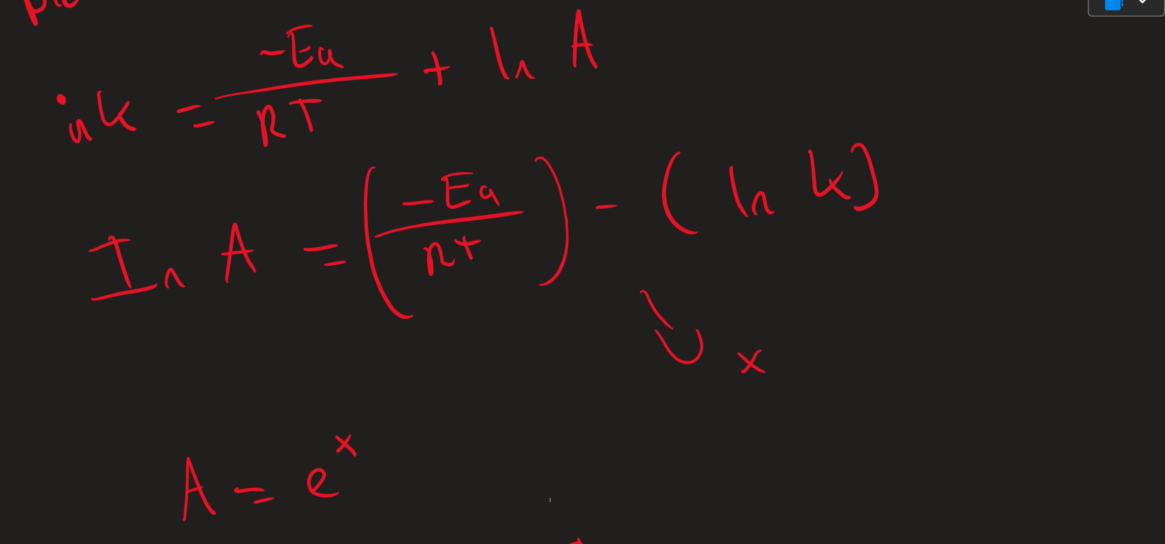 <p>To work out T = 1/T</p>