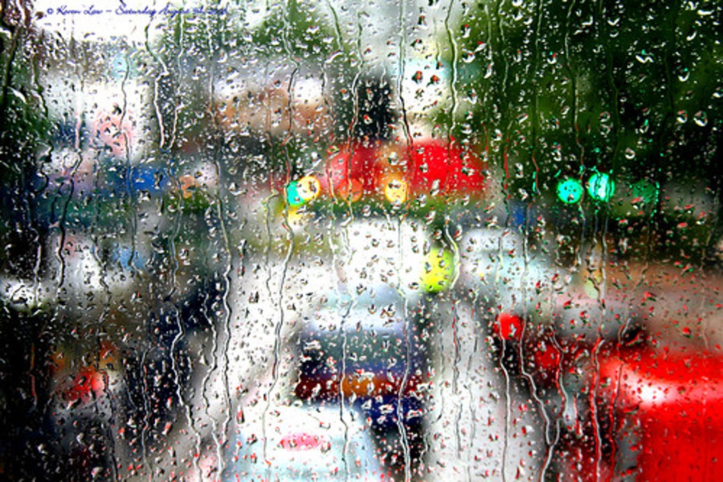 <p>estaba lloviendo</p>