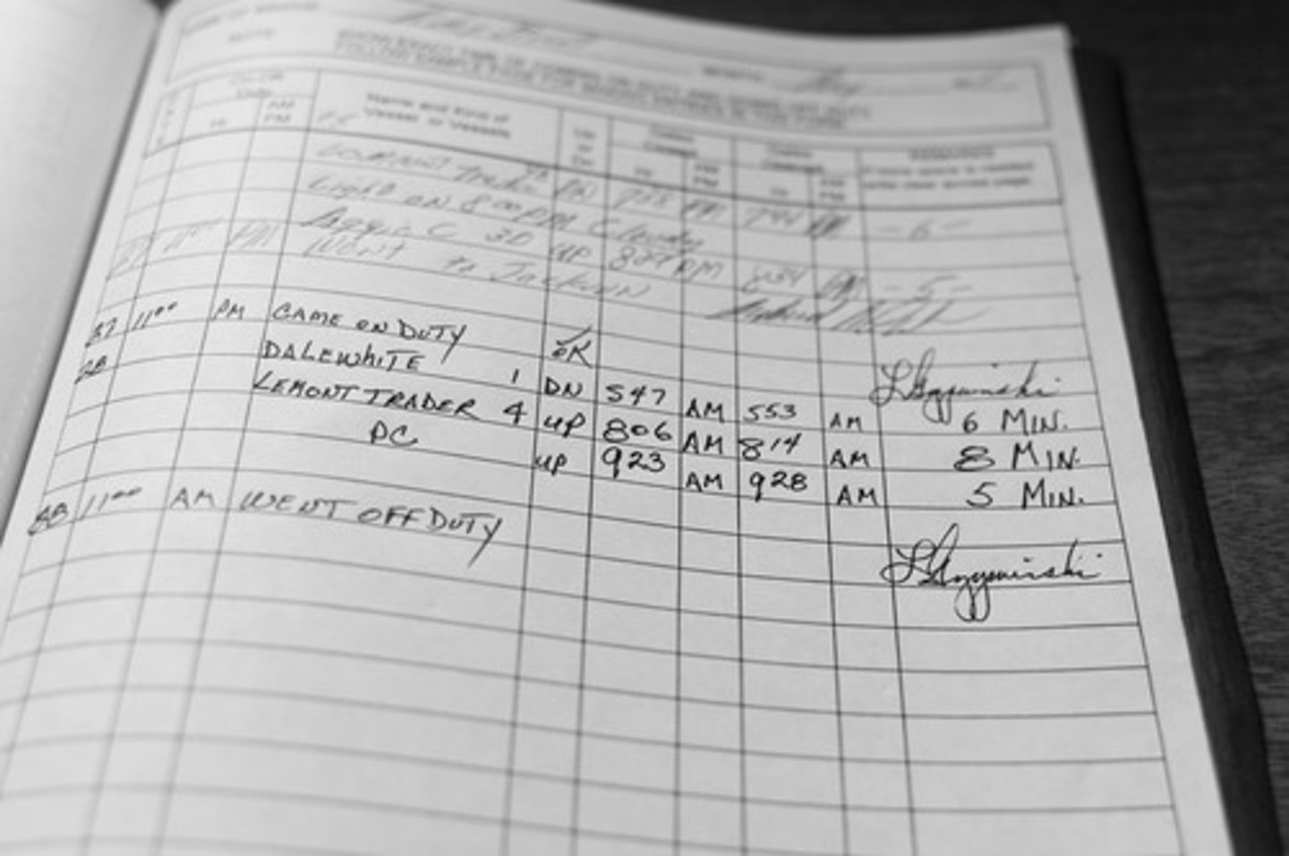 <p>/ˈlɔɡˌbʊk/ sổ lưu trữ, sổ ghi chép</p>