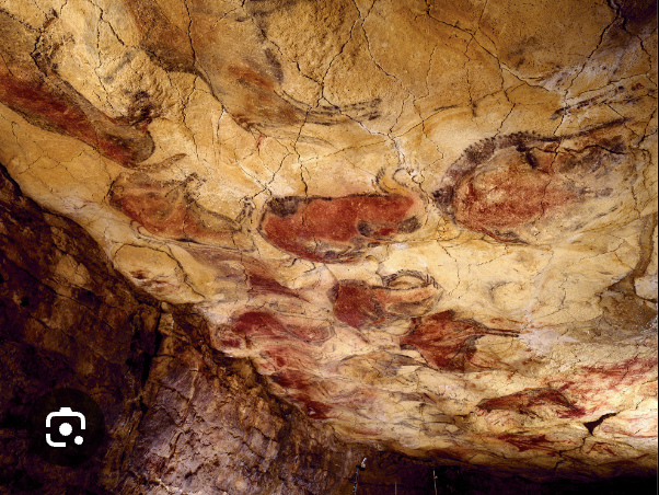 <p>Ceiling of Bulls (Altamira Cave)</p>