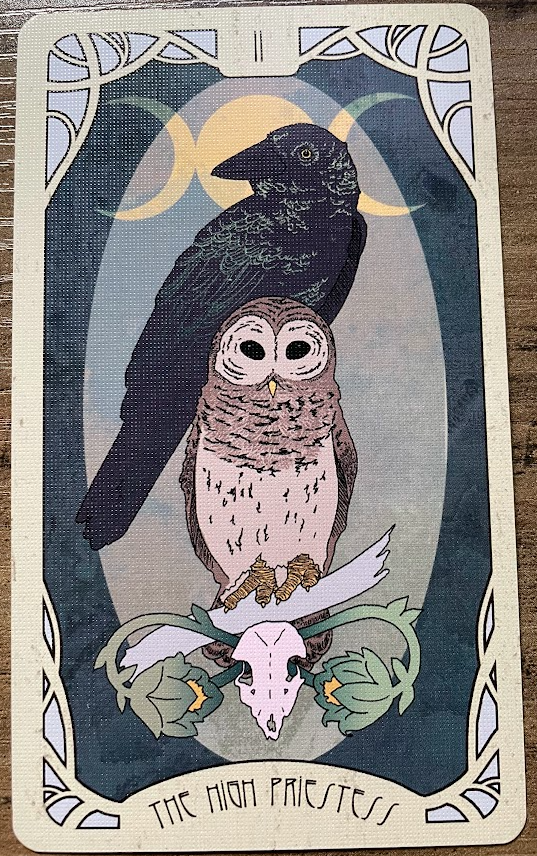 <p>The High Priestess</p>
