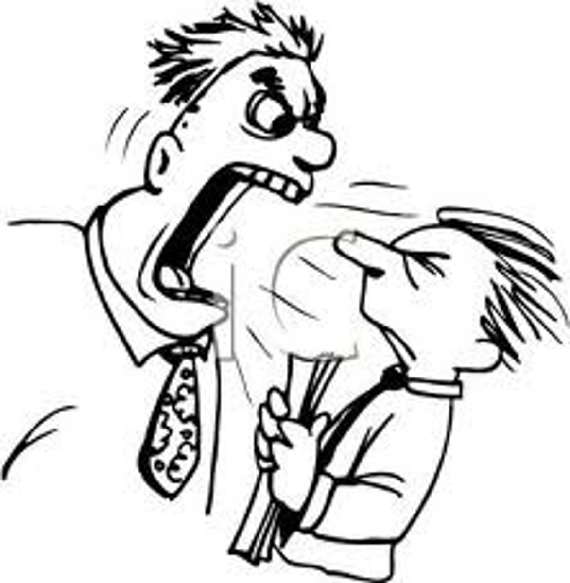 <p>to scream, yell</p>