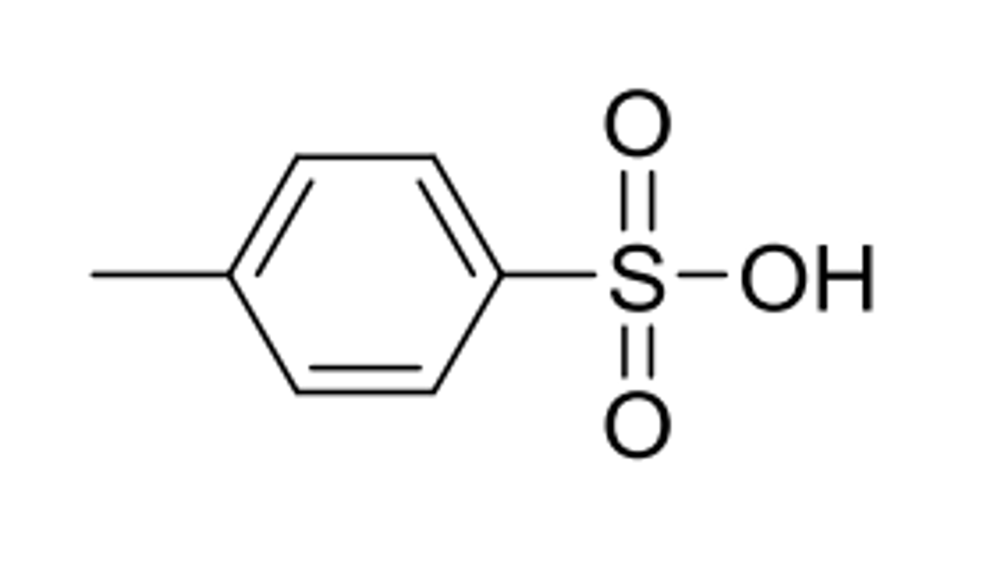 <p>p-toluenesulfonic acid</p>