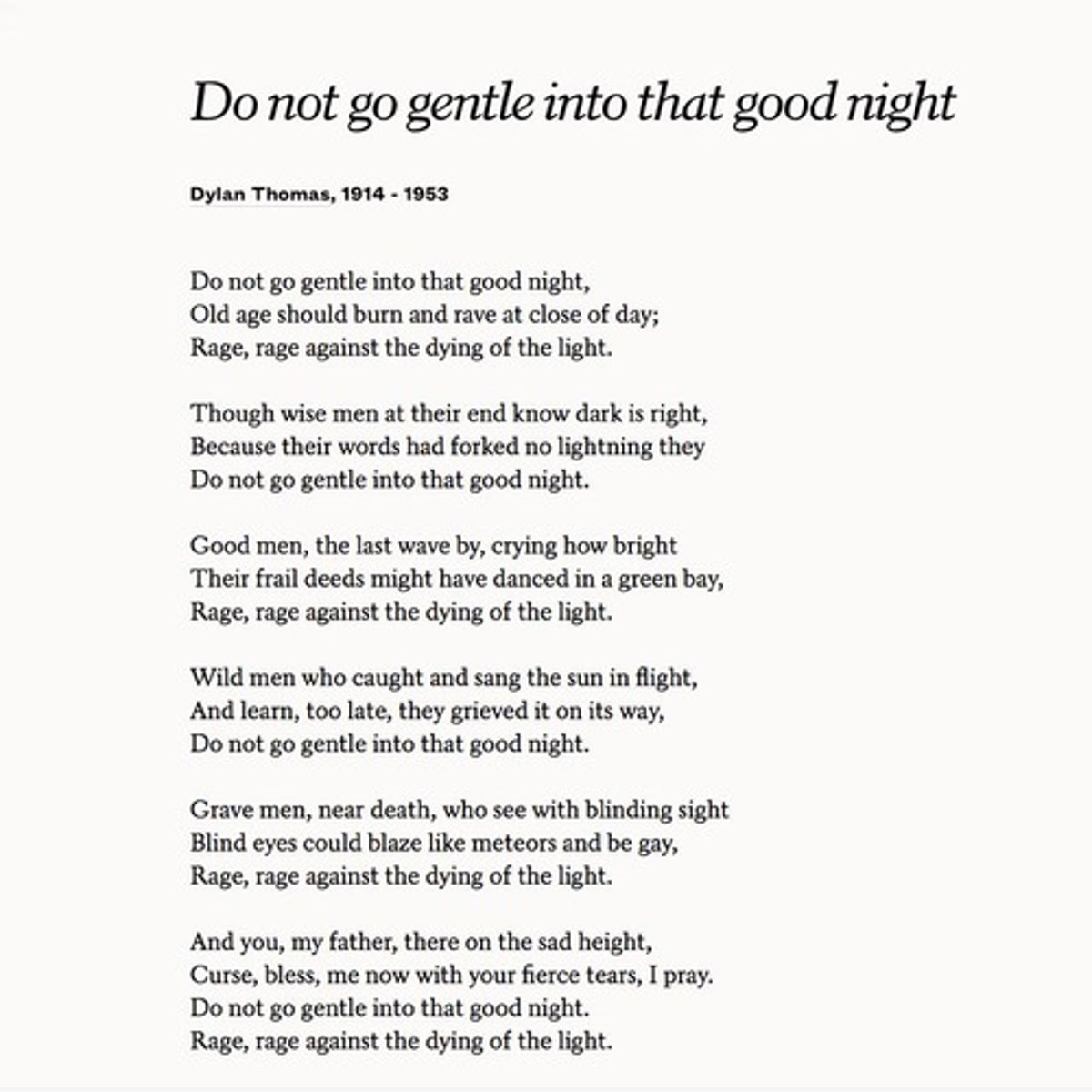 <p>a 19 line poem describing obsessions or an intense subject matter.</p>