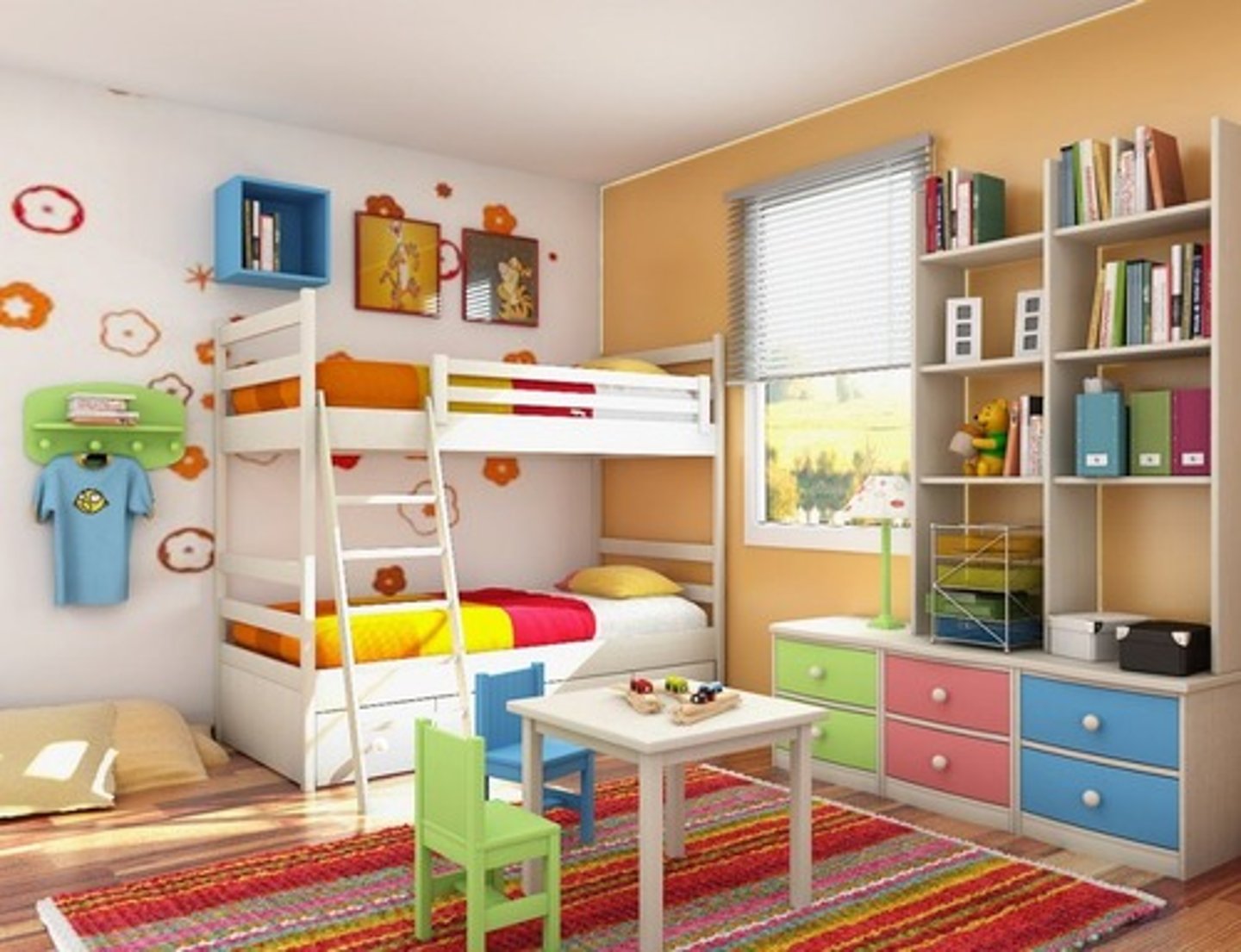 <p>the children's room</p>