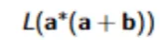 <p>Convert this regular expression to a regular language</p>