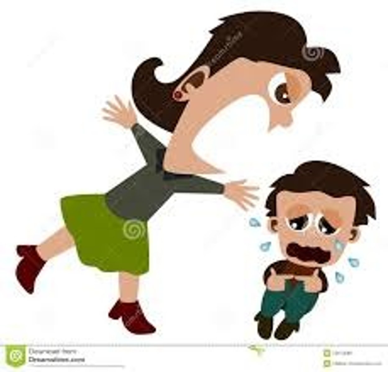 <p>(adj.) bitterly severe, withering; causing great harm</p>