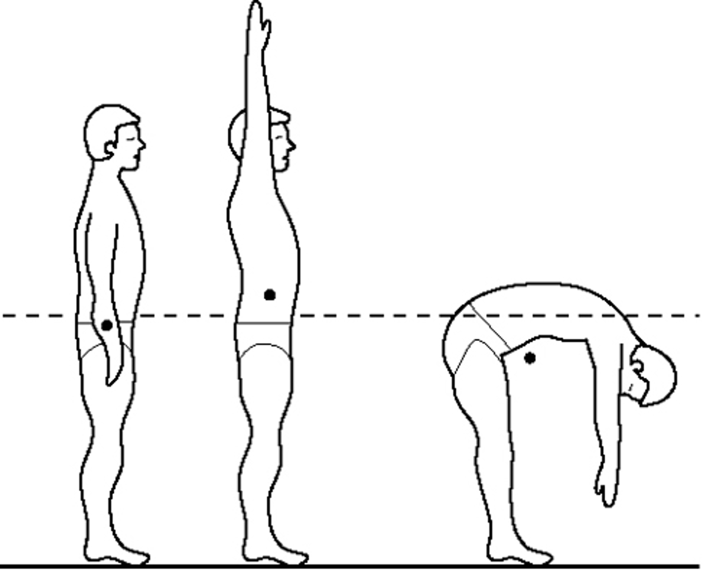 <p>The vertical projection of the COM onto the ground; point of origin about which all particles of body are equally distributed</p>