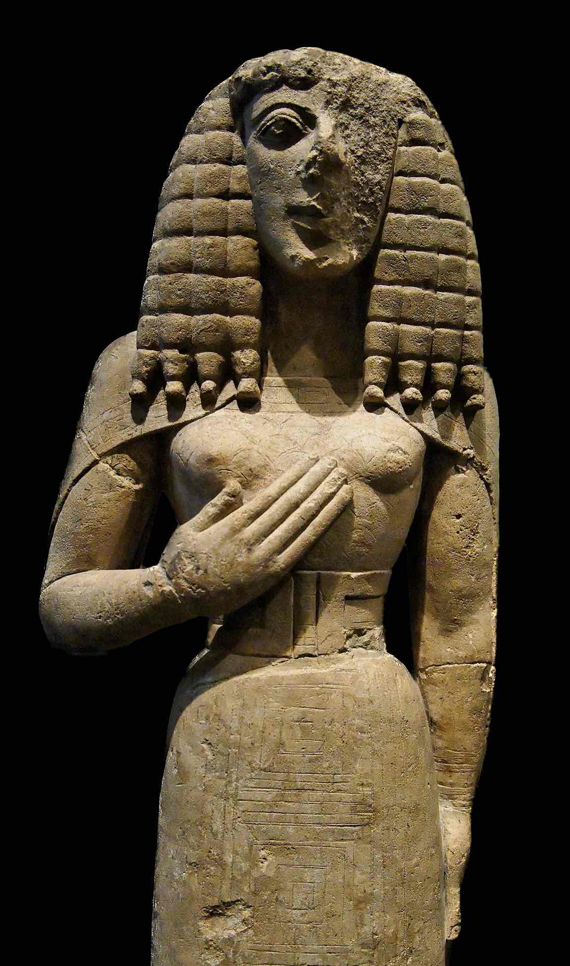 <p>Lady of Auxerre (CA.650-625)</p>