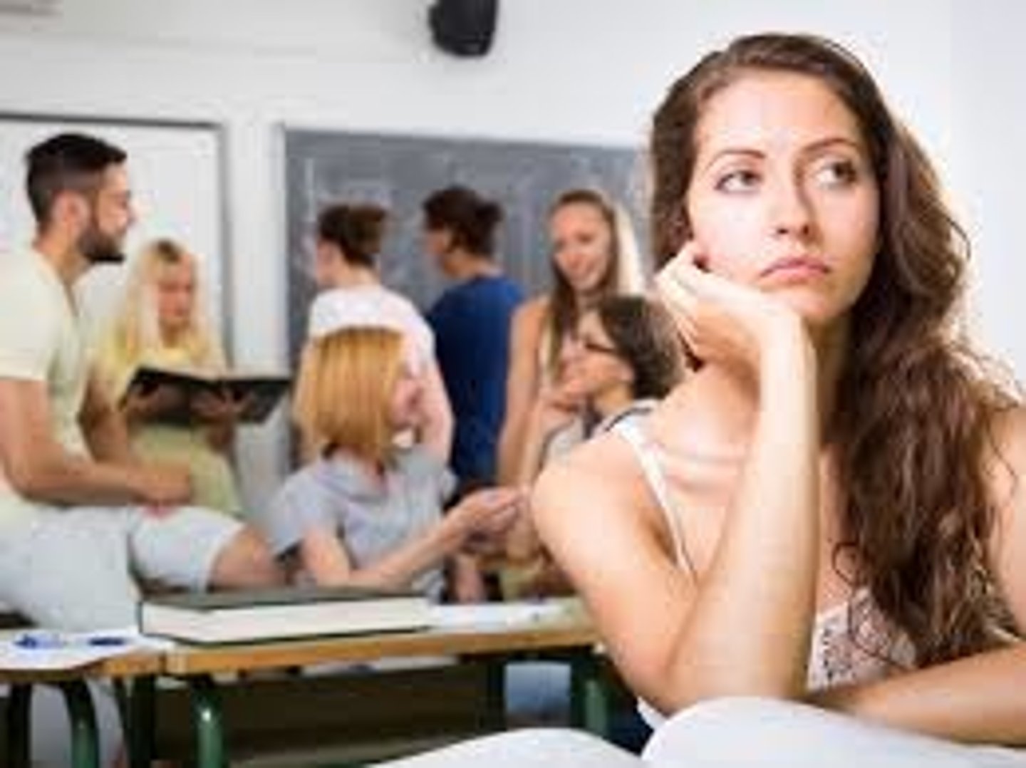 <p>not easy to be sociable with or start a conversation with</p>
