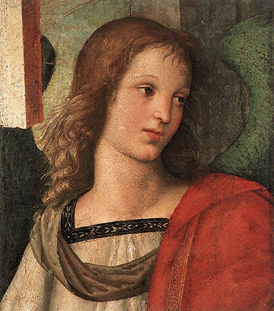 <p>What saint was this altarpiece’s church dedicated to?</p>