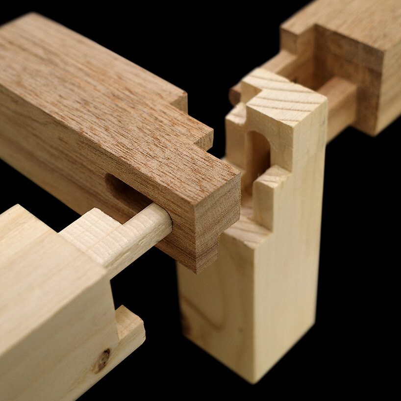 <p>A method of creating wooden sculptures and structures by piecing together multiple carved wood blocks and panels, rather than carving from a single block</p>