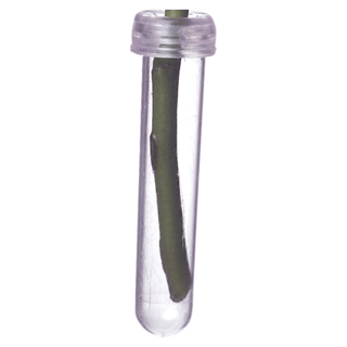 <p>Are clear plastic tubes with tight fitting clear cap</p><p>Are ideal for boxed flowers</p>