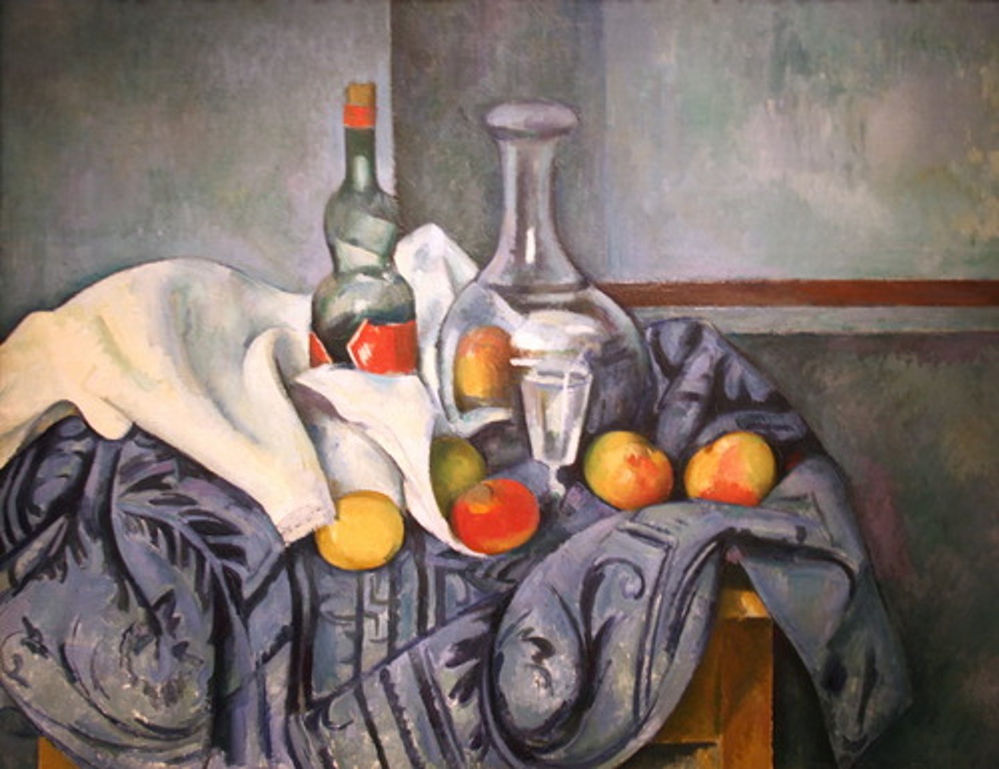 <p>French post-impressionist painter who influenced modern art (especially cubism) by stressing the structural components in nature (said "everything in nature adheres to the cone, cylinder, and the curve")</p>