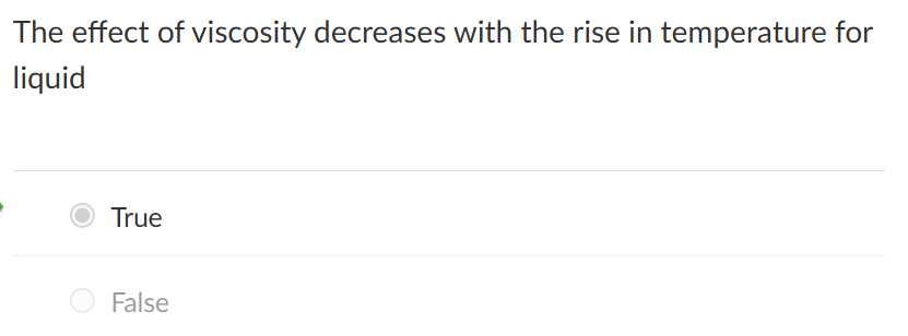 <p>the effect of viscosity</p>