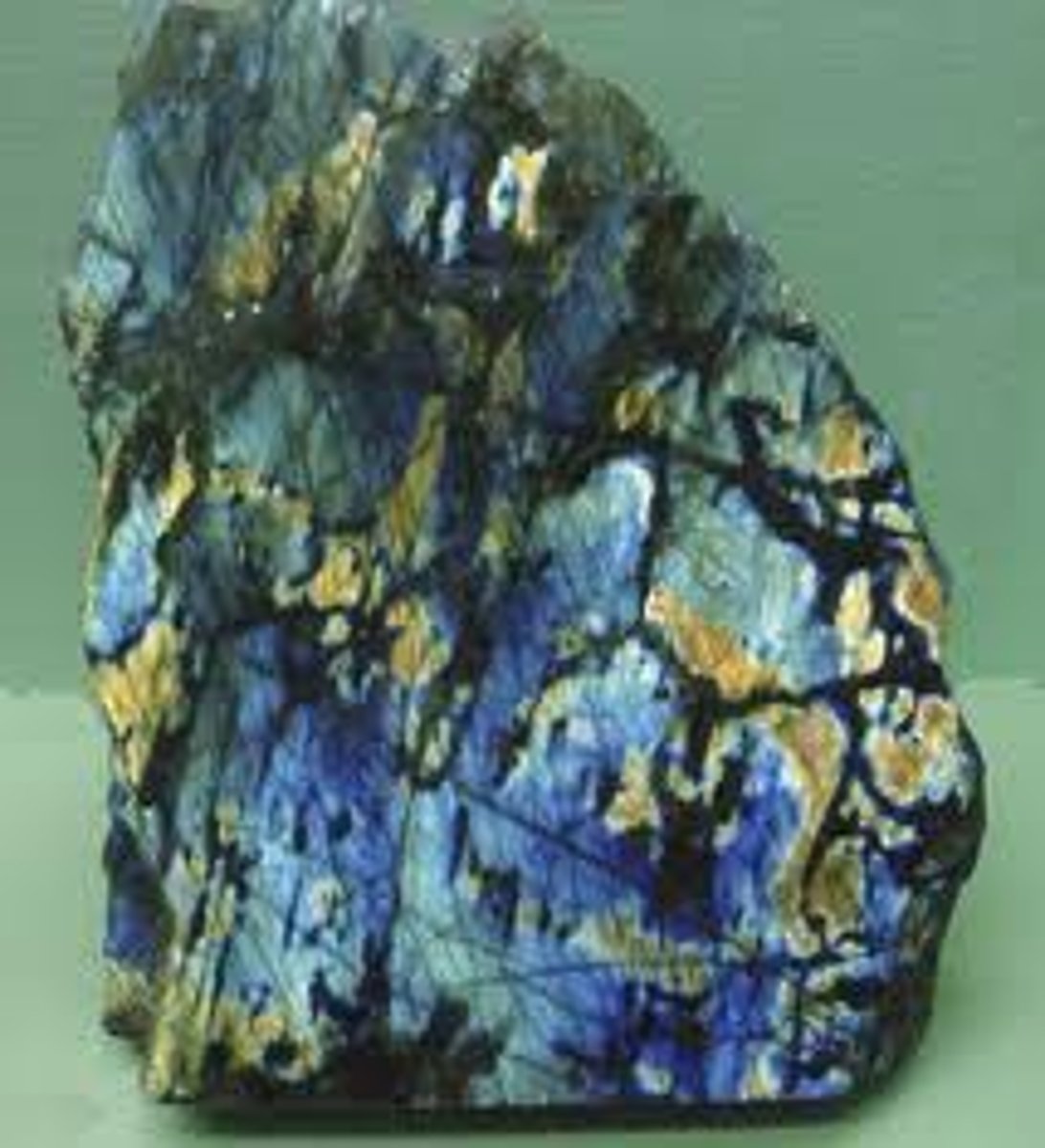 <p>Plagioclase feldspar</p>