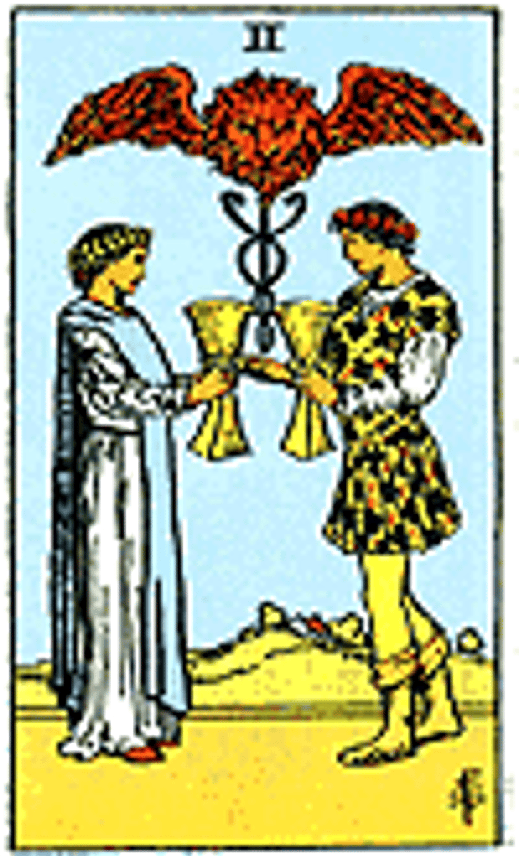 <p>Important union.</p><p>Balance in a relationship, reconciliation.</p>