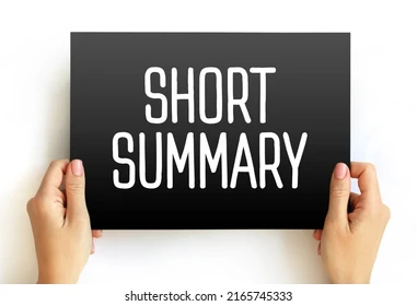 <p>To give a brief summary.</p>