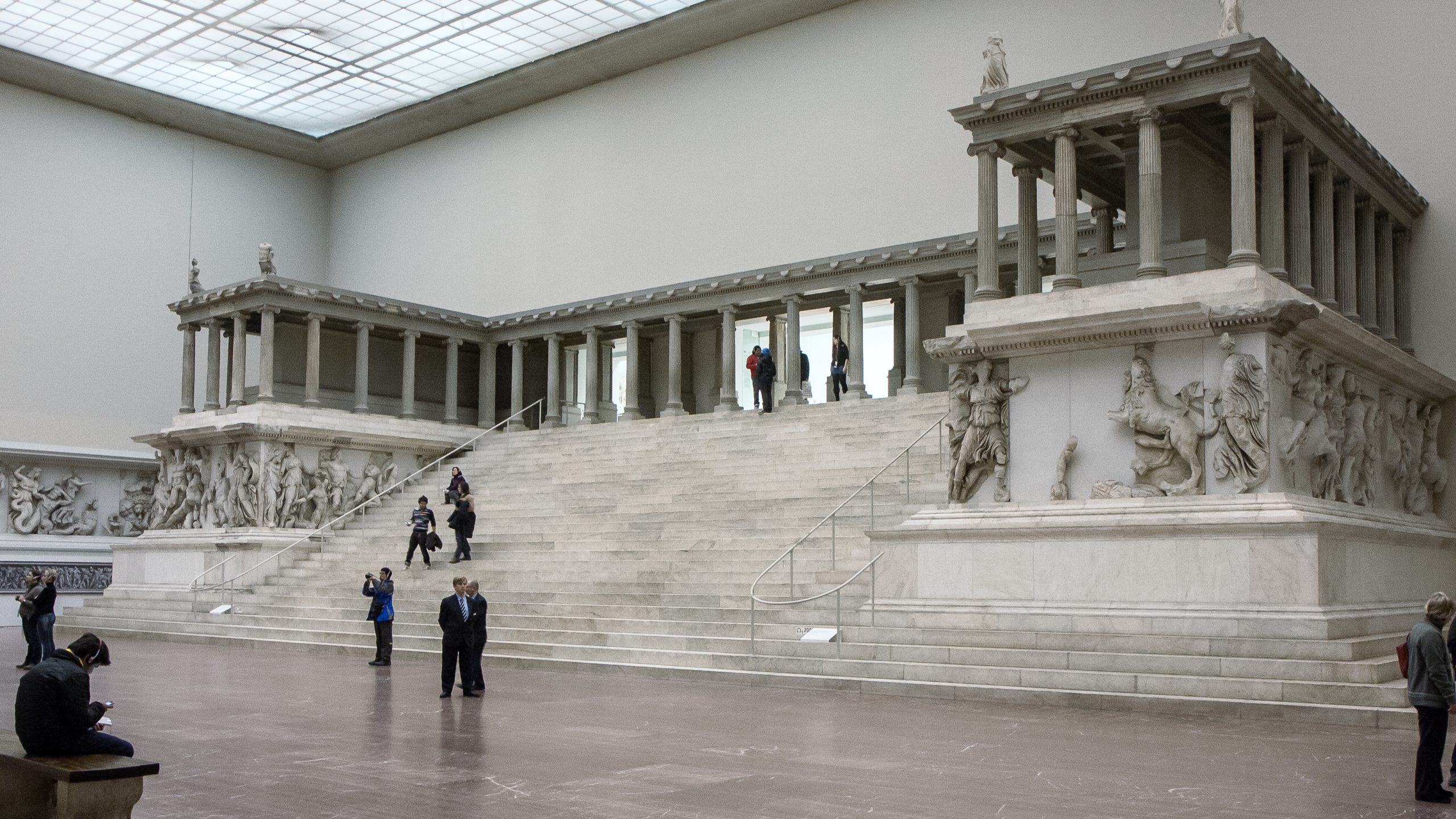 <p>Great Altar of Zeus and Athena at Pergamon</p>