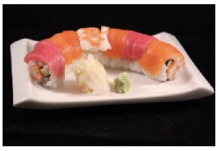 <p>Rainbow Roll</p>