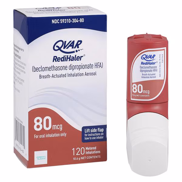 <p>Beclomethasone (inhalation)</p>